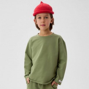 Футболка детская с дл.рукавом, KAFTAN, хаки