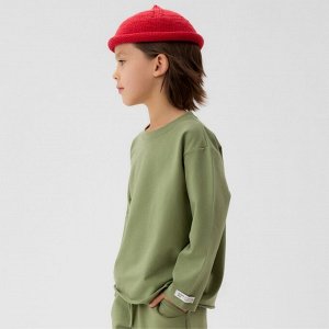 Футболка детская с дл.рукавом, KAFTAN, хаки