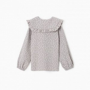 Рубашка для девочки из фланели KAFTAN размер, серый