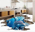 3D наклейка для интерьера.