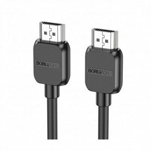 HDMI кабель 2.0 Borofone HDTV 2.0 4K HD, 1 метр