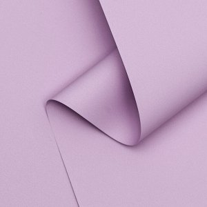 Пленка для цветов тонированная, матовая, пыльная глициния, 0.5x10 м, 65 мкм