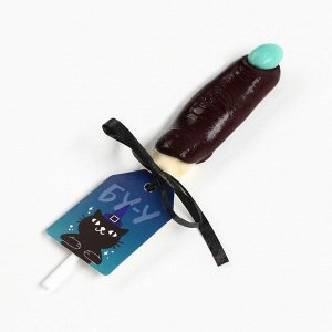 Леденец на палочке «Буу», в форме пальца, вкус: тутти-фрутти, 25 г.
