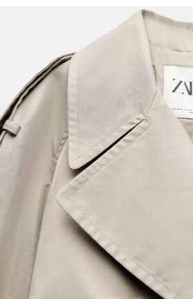 КОРОТКИЙ ТРЕНЧ ИЗ КОЛЛЕКЦИИ ZW арт. 0518270, хаки