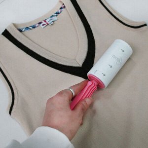Ролик для чистки одежды Sun's 100 I-handle со сменным блоком (10 м, 64 листа)