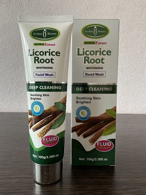 Aichun Beauty Пенка для умывания с экстрактом корня солодки, 100 мл