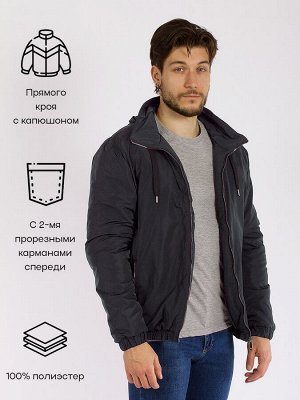 Куртка Куртка на молнии с капюшоном от бренда DANGER – это идеальный выбор для мужчин, ищущих стильное и практичное решение для повседневного ношения. Эта куртка изготовлена из 100% полиэстера, что об