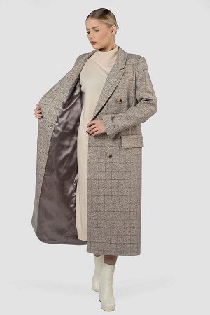 01-12048 Пальто женское демисезонное (пояс)