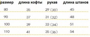 Комплект Комплект теплый кофта + штаны
Полиэфирное волокно 100%