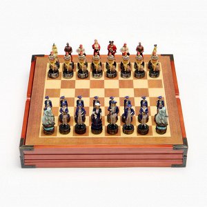 Шахматы сувенирные «Пиратская схватка», фигуры из полистоуна, доска 36x36 см