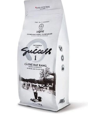 Кофе зерновой жареный Trung Nguyen Legend Success 1000 г Вьетнам (WHOLE BEAN COFFEE Arabica&Robusta)