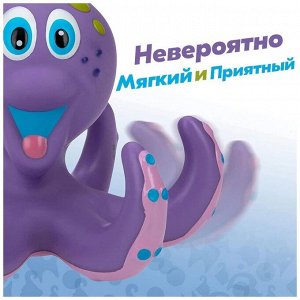 Детская игрушка для ванной осьминог, сенсорная тактильная игрушка для купания малышей