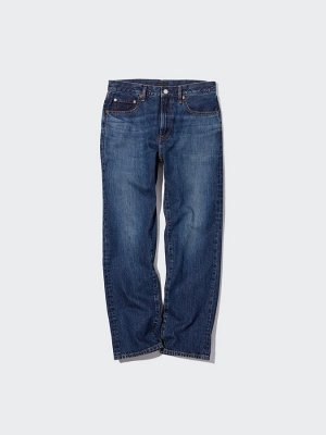 UNIQLO - джинсы селвидж стандартного кроя, увеличенная длина