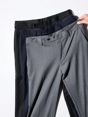 UNIQLO - классические брюки стрейч стандартного силуэта