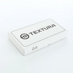 Кошелёк женский на кнопке TEXTURA, цвет чёрный