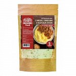 Картофельное пюре с мясом, жаренным луком и сливками.Быстрого приготовления