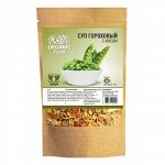 Суп гороховый с пряными овощами и курицей. 160 гр (на 6 порций)