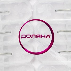 Прищепки для белья Доляна, 16 шт., 6.5x2 см, ширина низа 4 см