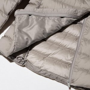 UNIQLO — ультралегкая куртка-пуховик NANODESIGN - 04 GRAY