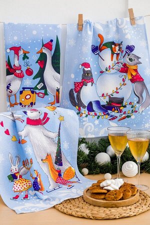 Полотенце кухонное Зимушка зима