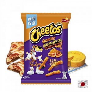 Cheetos Crunchy Pizza &amp; Cheese 65g - Японские Кранчи Читос пицца пепперони с сыром