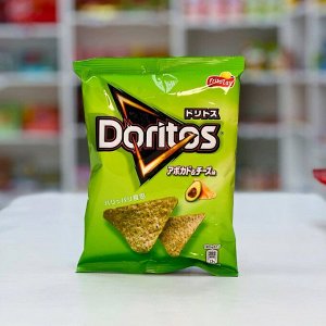 Doritos Avocado & Cheese 60g - Японские Доритос Авокадо и сыр