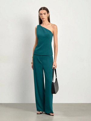 Топ приталенный, B3067/aloe