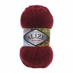 Пряжа Alize Burcum klasik №57 Бордовый
