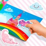 Книжки с наклейками — девочкам