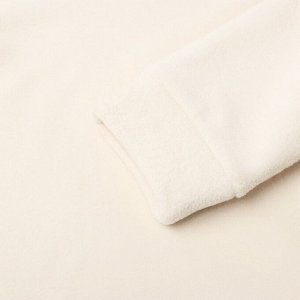 Костюм флисовый (худи и брюки) детский MINAKU: Fleece Soft, бежевый.