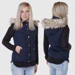 Утепленный жилет с капюшоном от Aeropostale (США). Классная модель для девушек, которые всегда в тренде! №835 ОСТАТКИ СЛАДКИ!!!!