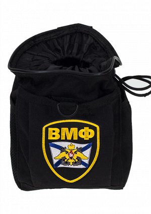 Армейская поясная сумка для фляжки с нашивкой ВМФ - практичный подарок моряку