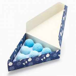 Бомбочки для ванны, 6x20 г, аромат свежести, Чистое счастье