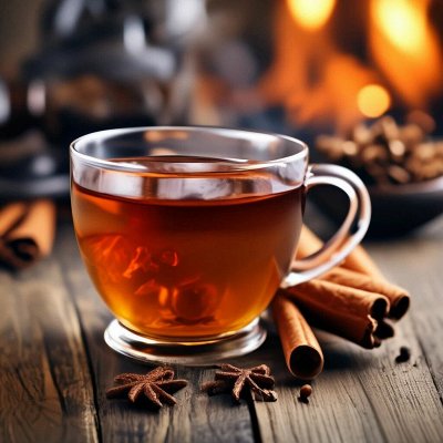 Чай, самый теплый, сладкий и согревающий