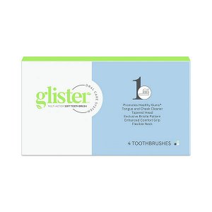Glister™ Универcальная зубная щетка для взрослых, мягкая жесткость щетины