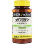 Mason Natural, Клюква с пробиотическими, высококонцентрированным, 60 таблеток