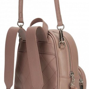 Женский рюкзак розовый MD-8745-85 натуральная кожа