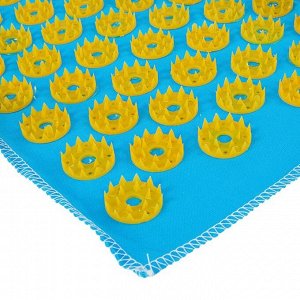 Аппликатор игольчатый «Большой коврик», 242 колючки, синий, 41х60 см