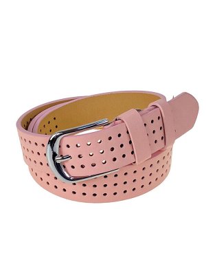 Ремень женский из искусственной кожи, цвет розовый