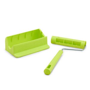 Липкий ролик для одежды с подставкой Sun's 160 P-handle со сменным блоком (10 м, 64 листа)