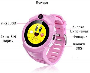 Умные детские часы Smart Baby Watch i8 (Q360)