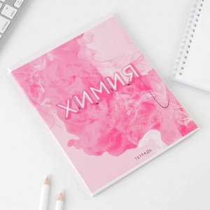 Тетрадь предметная 48 листов, А5, РОЗОВАЯ СЕРИЯ, со справ. мат. белизна 96%