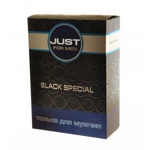 ПН мужской Just for Men BLACK (Шампунь 210 + Гель д/душа 210) 536 НОВИНКА!