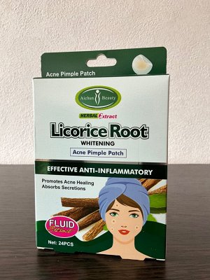 Aichun Beauty Патчи для лица против акне с экстрактом корня солодки, 24 шт.