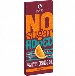 O'Zera Горький шоколад "No sugar added Dark&Orange" 90 г