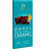 O&#039;Zera Горький шоколад &quot;Dark&amp;Sea salt caramel&quot; 90 г