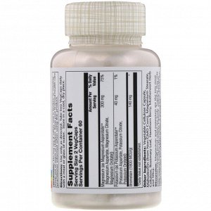 Solaray, Magnesium Potassium Asporotates, аспартат магния и калия, 120 растительных капсул