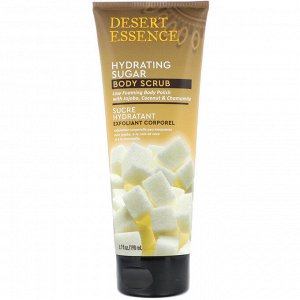 Desert Essence, Hydrating Sugar Body Scrub, 6.7 fl oz (198 ml)