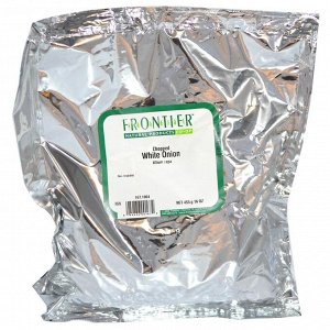 Frontier Natural Products, Нарубленный белый лук, 16 унций (453 г)
