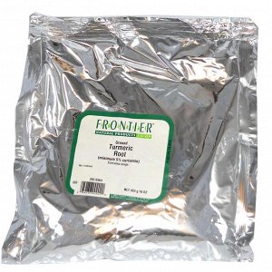Frontier Natural Products, Молотый корень куркумы, 16 унций (453 г)